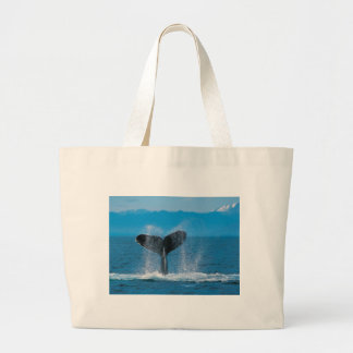 Humpback Whale Large Tote Bag