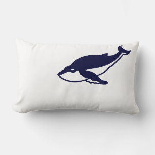 Humpback Whale Lumbar Cushion