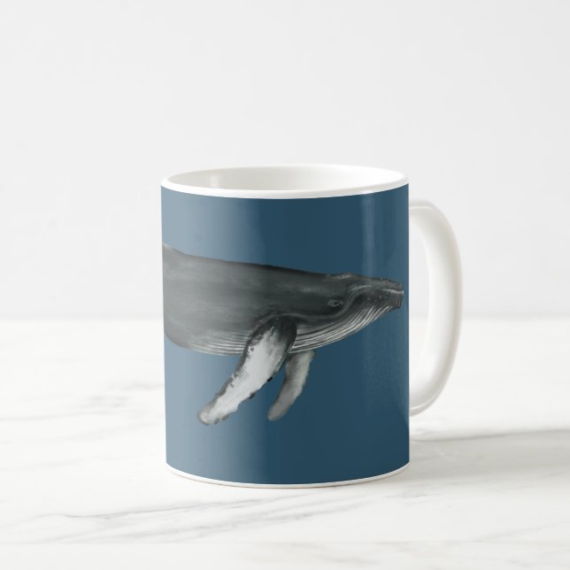 Humpback Whale Mug (Front Right)