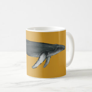 Humpback Whale Mug Yellow