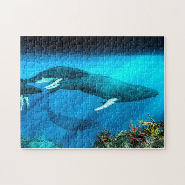 Humpback Whales Jigsaw Puzzle (Horizontal)