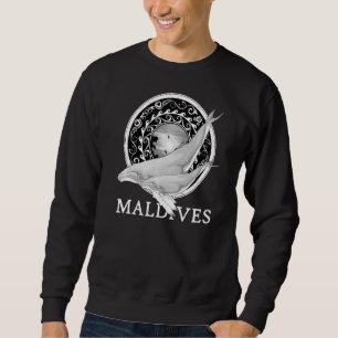 Humpback Whales Maldives Diving 1 Sweatshirt