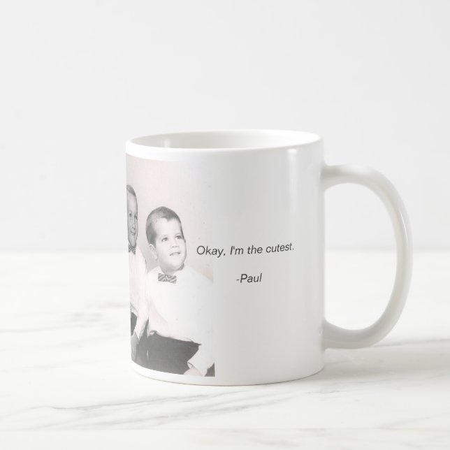 Humphrey, circa 1964, Okay, I'm the cutest.-Paul Coffee Mug (Right)
