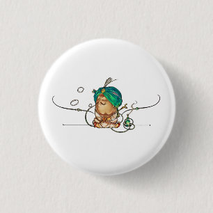 Humpty Dumpty 3 Cm Round Badge