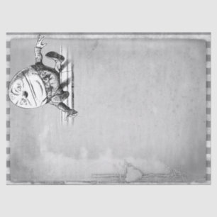 Humpty Dumpty Alice in Wonderland Decoupage Tissue Paper