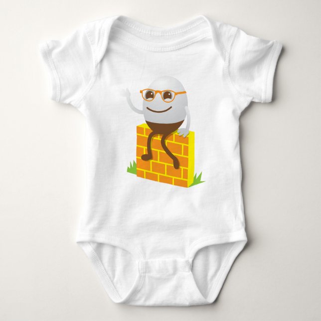 Humpty Dumpty Baby Bodysuit (Front)