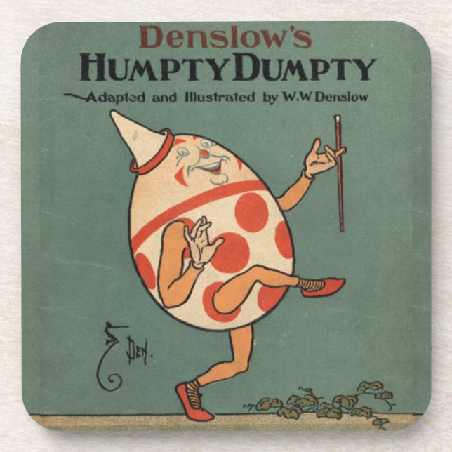 Humpty Dumpty Beverage Coaster (Front)