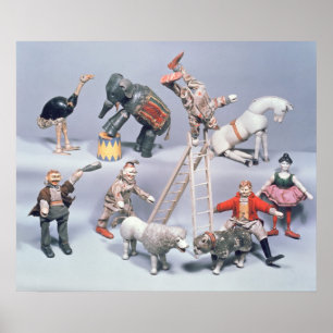 Humpty Dumpty Circus acrobats and menagerie Poster