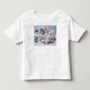 Humpty Dumpty Circus acrobats and menagerie Toddler T-Shirt