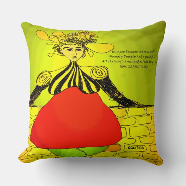 Humpty Dumpty Cushion (Front)