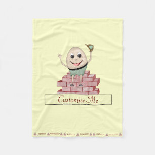 Humpty Dumpty Fleece Blanket