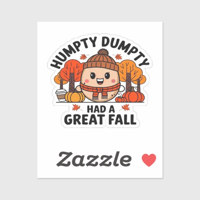 Humpty Dumpty, Funny Thanksgiving (Sheet)