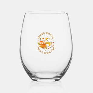 Humpty Dumpty Had A Great Fall Happy Fall Y'all Th Stemless Wine Glass