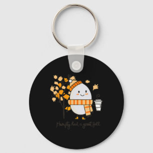 Humpty Dumpty Had A Great Fall Thanksgiving Autumn Key Ring