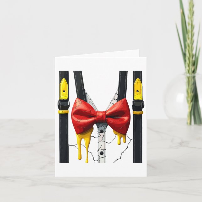 Humpty Dumpty Halloween Costume Cracked Egg  Card (Front)