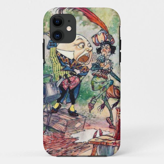 Humpty Dumpty in Wonderland Case-Mate iPhone Case (Back)