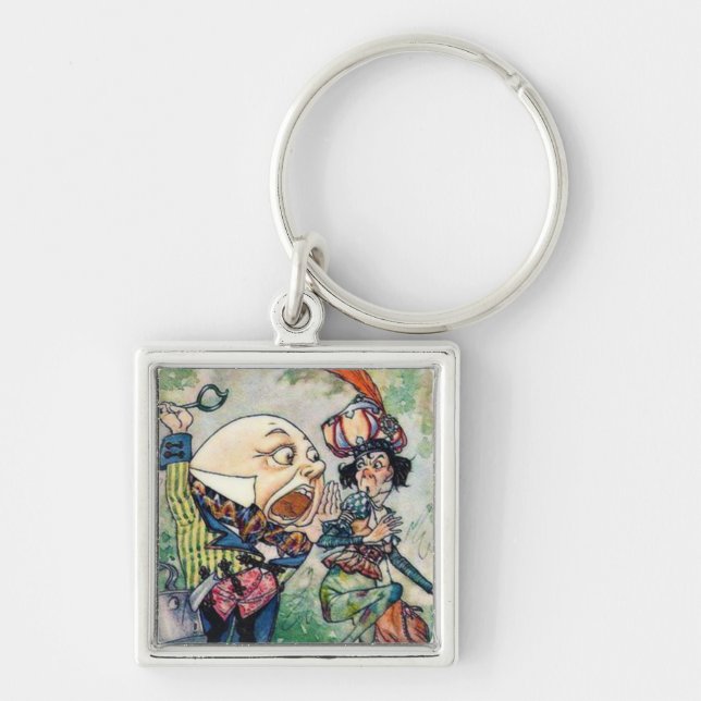 Humpty Dumpty in Wonderland Key Ring (Front)