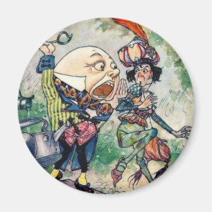 Humpty Dumpty in Wonderland Magnet