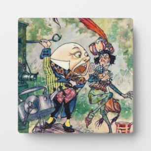 Humpty Dumpty in Wonderland Plaque