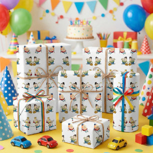 Humpty Dumpty Kids Birthday Wrapping Paper