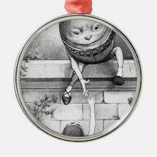 Humpty Dumpty Metal Tree Decoration