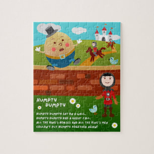 Humpty Dumpty Nursery Rhyme Puzzle