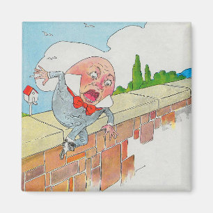 Humpty Dumpty on Wall Mother Goose Nursery Rhyme Magnet
