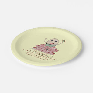 Humpty Dumpty Paper Plate
