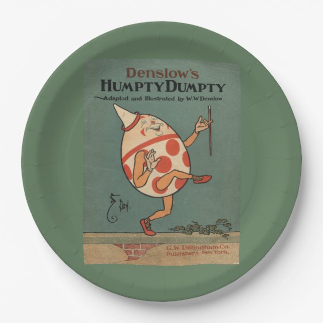 Humpty Dumpty Paper Plate (Front)