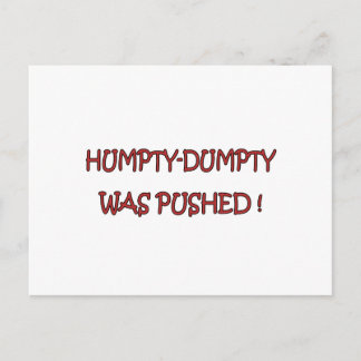 Humpty-Dumpty Postcard