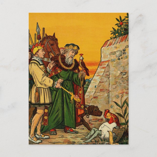 "Humpty Dumpty"  Postcard (Front)