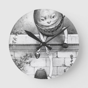 Humpty Dumpty Round Clock