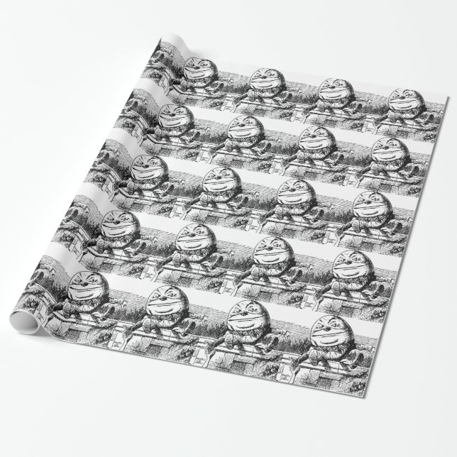 Humpty Dumpty Wrapping Paper (Unrolled)