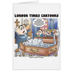 Humpty Dumptys Funeral Funny Cartoon Gifts & Tees