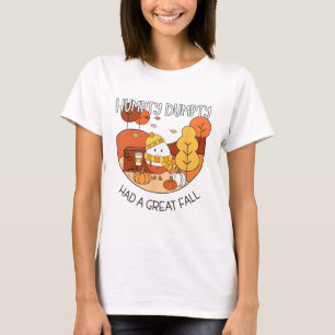 Humpty Had A Great Fall Autumn Dumpty Halloween Th T-Shirt
