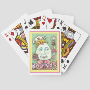 HUMPTY KING OF HEARTS AND CONFECTIONS, VALENTINE PLAYING CARDS