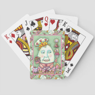 HUMPTY KING OF HEARTS AND CONFECTIONS, VALENTINE PLAYING CARDS
