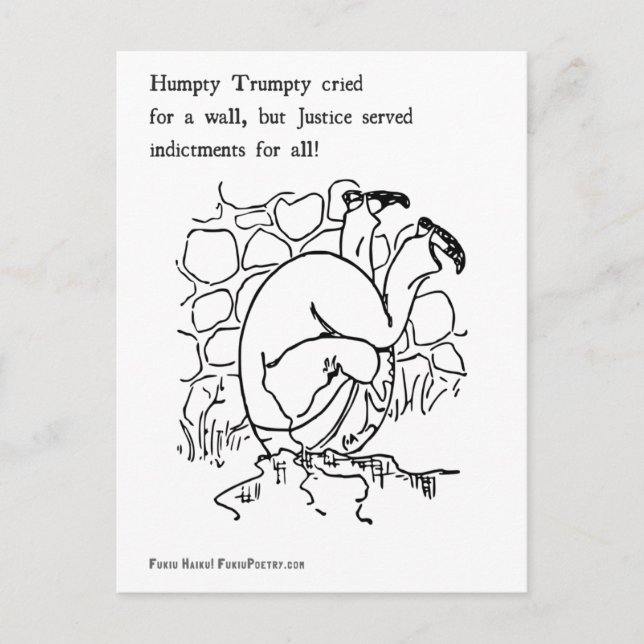 Humpty Trumpty Postcard (Front)