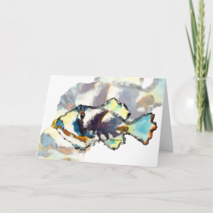 Humuhumunukunuku Fish Greeting Card