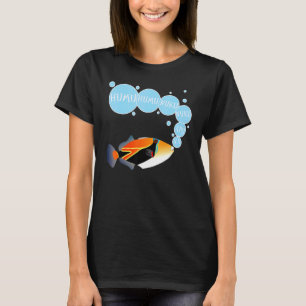Humuhumunukunukuapua'a Cute Hawaii State Fish T-Shirt