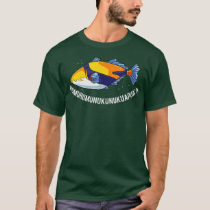 Humuhumunukunukuapuaa Hawaiian State Fish  T-Shirt