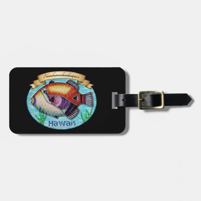 Humuhumunukunukuapua'a Luggage Tag (Front Horizontal)