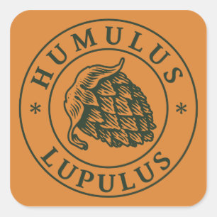 Humulus lupulus sticker square