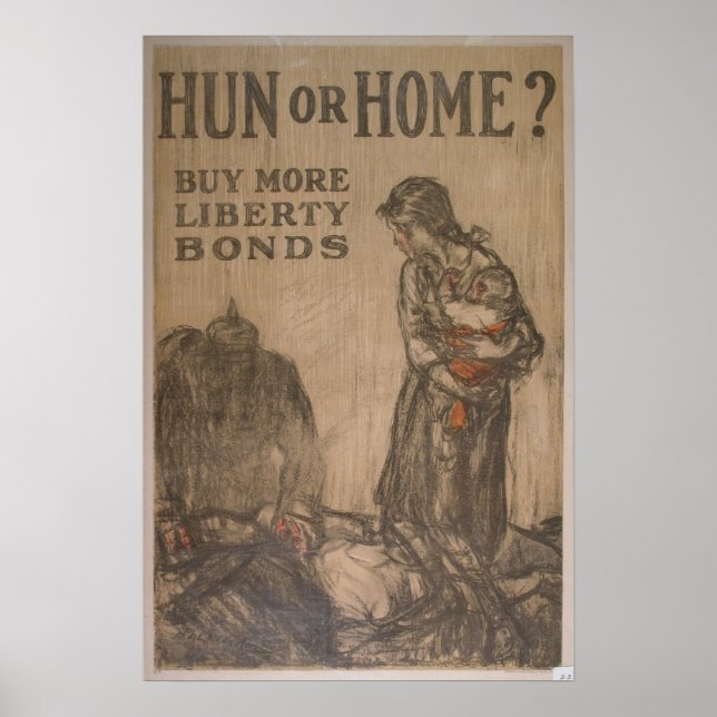 Hun or Home? Poster (Front)