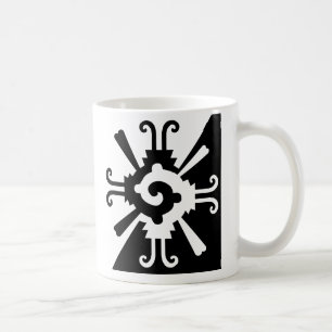 Hunab Ku-Black and White Coffee Mug