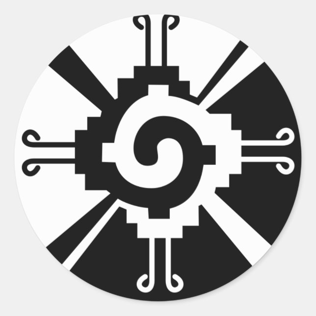 Hunab Ku Classic Round Sticker (Front)