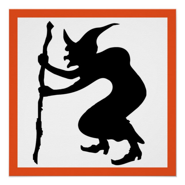 HUNCHBACK HALLOWEEN WITCH POSTER (Front)