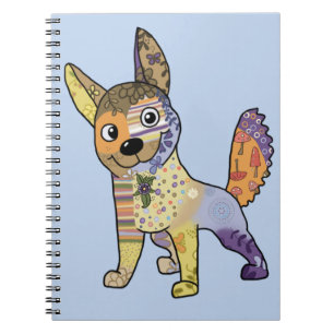 Hund Kunterbunt Notebook