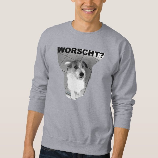 HUND wants WORSHING! - sweatshirt (Front)