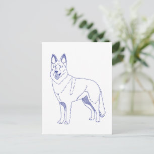 Hunderasse Deutscher Schäferhund Postcard